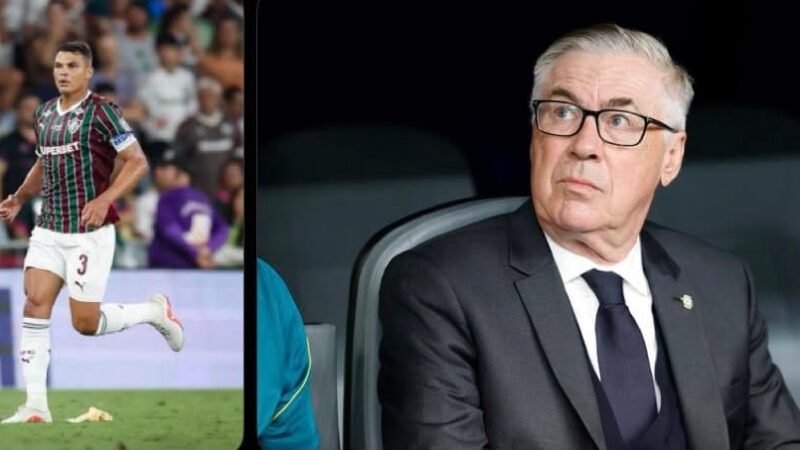 Thiago Silva, do Fluminense, critica reformulação de Ancelotti na Seleção Brasileira: ‘Não concordo, mas ele que comanda’