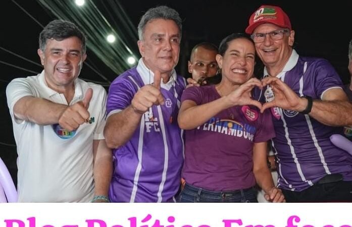 Limoeiro mostra força e recebe Raquel Lyra, Eduardo da Fonte e o prefeito Orlando Jorge em grande mobilização