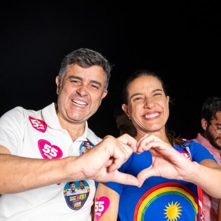 Multidão toma as ruas de Tabira em grande caminhada com Eduardo da Fonte, Raquel Lyra e Flávio Marques