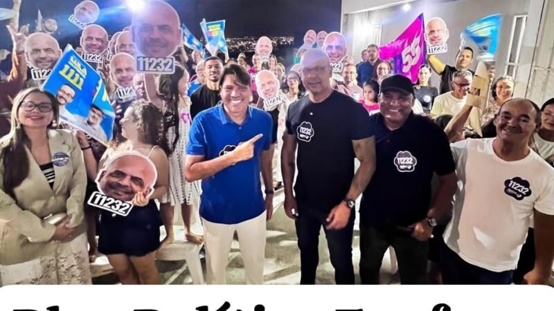 Anderson Correia é recebido com festa em ato político e consolida força de sua base em Caruaru