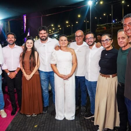 Lula da Fonte prestigia Noite Gospel do Igarafest ao lado da prefeita Elcione e de César Ramos