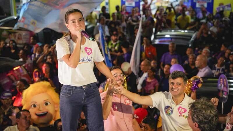 “Eduardo, vou colocar uma Casa Azul em cada município de Pernambuco”, afirma Raquel Lyra ao reforçar compromisso com projeto idealizado por Eduardo da Fonte