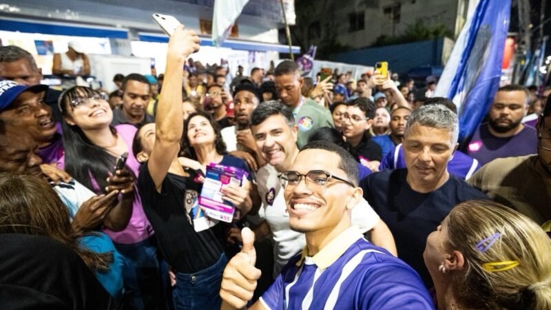 Em Jaboatão, Raquel Lyra e Eduardo da Fonte fortalecem chapa em grande caminhada ao lado do prefeito Mano Medeiros e da candidata a deputada estadual Andréa Medeiros