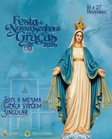 Festa de Nossa Senhora das Graças 2026 ocorre em novembro em Salgueiro