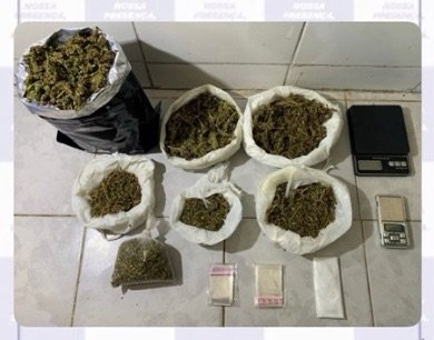 Cabrobó: Polícia Militar aprende 1,2 kg de maconha durante diligências após furto em estabelecimento comercial