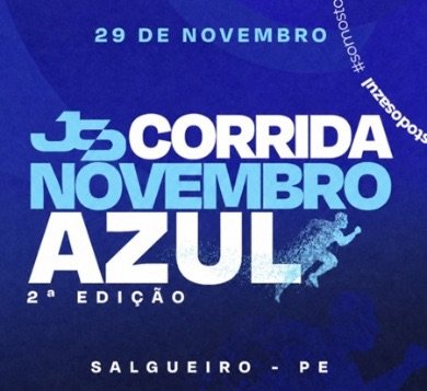 2ª Corrida JS Novembro Azul promove saúde em Salgueiro
