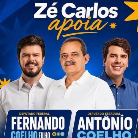 O vereador Zé Carlos, de Verdejante, avaliou positivamente o resultado das eleições de 2026 e destacou a votação obtida pelos candidatos que receberam seu apoio no município